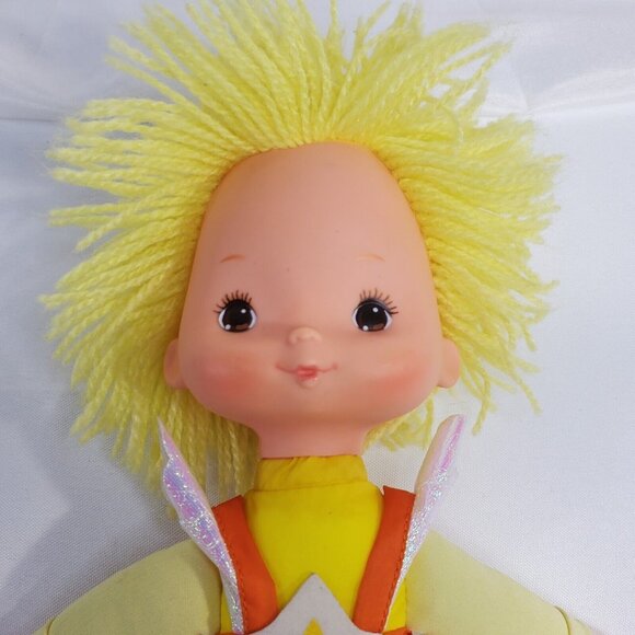 Rainbow Brite Canary Yellow Doll 12" Plush Stuffed Toy Vintage 1983 Hallmark - Picture 3 of 6